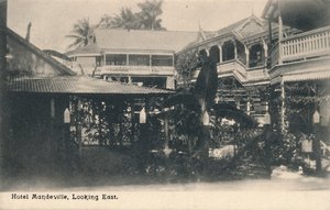 Hotel Mandeville, Blick nach Osten, Jamaika, ca. 1913
