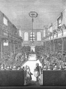 House of Commons zur Zeit von George II., 1845 von Unbekannt