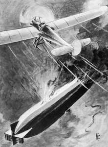 Wie Unterleutnant Warneford sein VC gewann, 7. Juni 1915, 1920 von Unbekannt