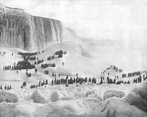 Eisberg, Niagara, Bundesstaat New York, USA, ca. 1900
