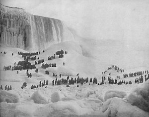 Eisberg, Niagara, um 1897