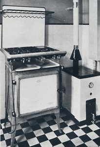 Ideal Boilers & Radiators Ltd. - In Schwarz-Weiß oder graumeliert, dieser Gasboiler ist glasiert von Unbekannt