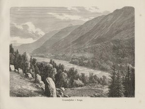 Illustration aus dem Buch Nordiska taflor von unbekanntem Autor und veröffentlicht von Albert Bonnier