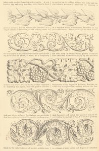Illustrierter Tarif der verbesserten Papier-Mâché-Bilderrahmen, auch angereicherte Mou..., [um 1847] von Unbekannt