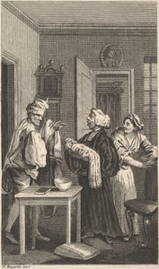 Illustration zu Tristram Shandy, Band 4 von Unbekannt