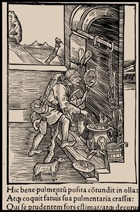 Illustration zum Buch Narrenschiff von Sebastian Brant von Unbekannt