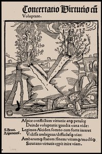 Illustration zum Buch Narrenschiff von Sebastian Brant, 1497 von Unbekannt