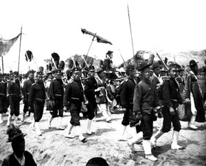 Kaiserliche japanische Prozession, 1900