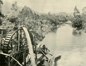 Im Ovens River, Germantown von Unbekannt