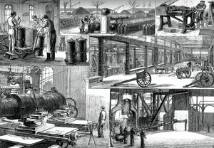 Im königlichen Arsenal, Woolwich, um 1880 von Unbekannt