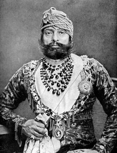 Indischer Maharadscha, 1936