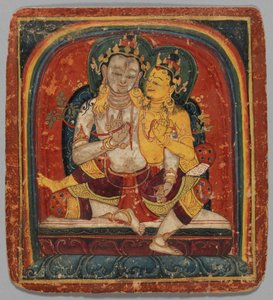 Initiationskarte Tsakalis: Maitreya, frühes 15. Jahrhundert