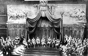 Im Palast des Senats, Rom, 1926