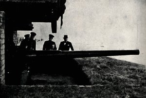 Inspektion der Küstenverteidigung, ca. 1940, 1945