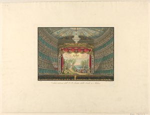 Innenansicht, La Scala Theater, Mailand