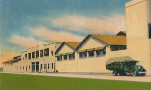 Gebäude der Finanzverwaltung des Departements Atlantico, ca. 1940er Jahre