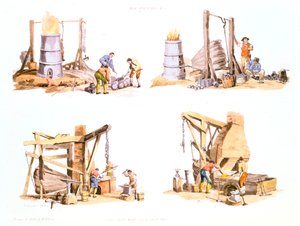 Eisengießerei, 1802 von Unbekannt