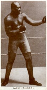 Jack Johnson, amerikanischer Boxer, 1938 von Unbekannt