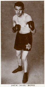 Jack Kid Berg, englischer Boxer, 1938 von Unbekannt