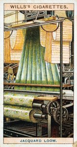 Jacquard-Webstuhl, 1915 von Unbekannt