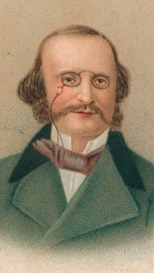Jacques Offenbach, 1819-1880 deutsch-französischer Komponist, Cellist und Impresario, 1911