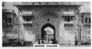 Jaipur-Palast, Indien, ca. 1925