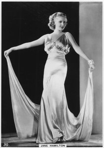 Jane Hamilton, amerikanische Filmschauspielerin, ca. 1938