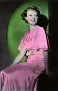 Janet Gaynor 1906-1984, amerikanische Schauspielerin, 20. Jahrhundert