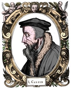 Jean Calvin, französischer Theologe von Unbekannt