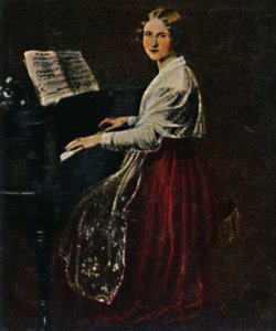 Jenny Lind 1820-1887 - Gemälde von Asher, 1934