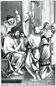 Jesus mit Dornenkrone, 1870