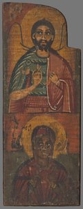 Johannes der Täufer und Paraskeva von Unbekannt