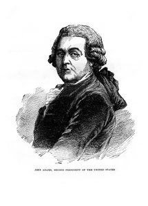 John Adams, der zweite Präsident der Vereinigten Staaten