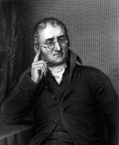 John Dalton, englischer Chemiker, ca. 1860