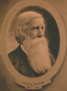 John Gibson Paton 1824-1907, schottisch geborener protestantischer Missionar, ca. 1910er Jahre