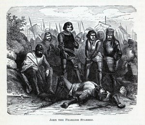 Johann der Furchtlose erstochen, 1882