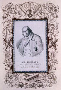 Joseph-Marie Jacquard, Erfinder des Jacquard-Webstuhls von Unbekannt