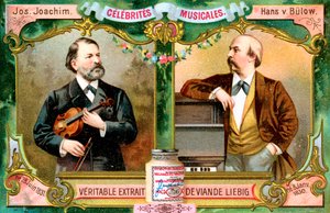 Joseph Joachim und Hans von Bülow