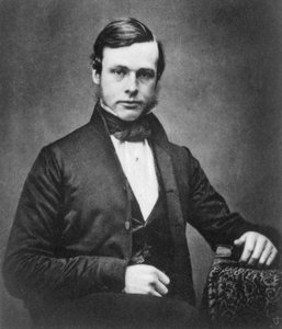 Joseph Lister, englischer Chirurg und Pionier der antiseptischen Chirurgie, ca. 1855