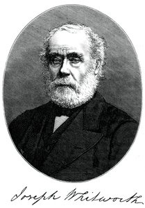 Joseph Whitworth, britischer Ingenieur, Unternehmer und Erfinder, um 1880 von Unbekannt