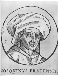 Josquin des Prez, franko-flämischer Komponist der Renaissance von Unbekannt