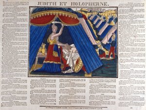 Judith tötet den assyrischen General Holofernes, 19. Jahrhundert