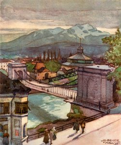 Kettenbrücke, ca. 1929
