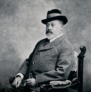 König Edward VII. mit Tirolerhut, 1903-1911