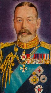 König Georg V. in der Uniform eines Admirals der Flotte, 1935 von Unbekannt