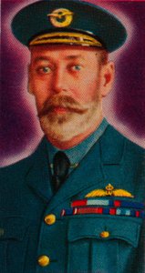 König Georg V. in der Uniform des Chefs der Royal Air Force, 1935 von Unbekannt