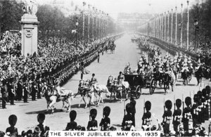Silbernes Jubiläum von König George V., London, 6. Mai 1935