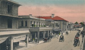 King Street, Blick nach Norden, Kingston, Jamaika, frühes 20. Jahrhundert von Unbekannt