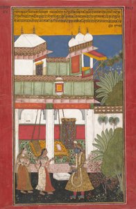 Krishna und Radha von Unbekannt