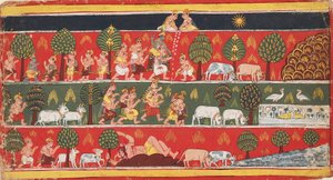 Krishna und die Gopis